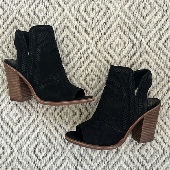 Vince Camuto Karinta Open Toed Bootie - Picture 1 of 9